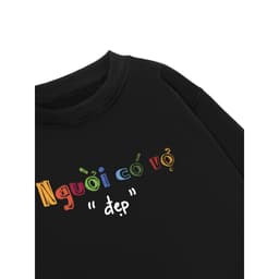Áo Vớ Vẩn Vui Tươi REDLABEL Áo Sweater NGƯỜI CÓ VỢ ĐẸP Áo Sweatshirt Nỉ Oversize Nam Nữ SWT39 3
