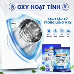 Bột Vệ Sinh Lồng Máy Giặt TopGia 125gr - Hiệu Quả Khử Mùi & Thanh Lọc Cặn Bẩn An Toàn cho Máy Giặt 2
