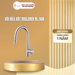 VÒI RỬA ROSLERER RL-968 | ĐỒNG MẠ CROM CAO CẤP 1