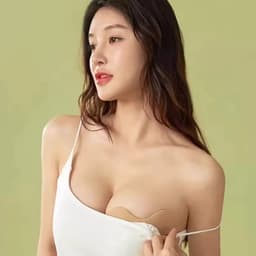 Miếng Dán Xoài Cài Trước Tạo Khe Gom V1 Bám Dính Tốt, Miếng Dán Nhũ Hoa Bra Tái Sử Dụng Được 2