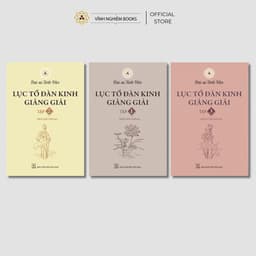 Sách - Bộ Lục Tổ Đàn Kinh Giảng Giải (Trọn bộ 3 cuốn) - Đại sư Tinh Vân - Vĩnh Nghiêm Books 1
