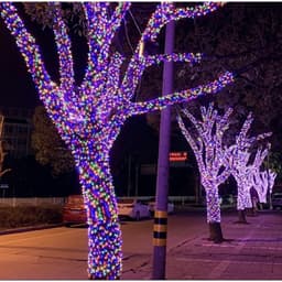 COMBO 2 Bộ Đèn Nháy Kim Cương 40M, Dây Led 4 Lõi Đồng, 8 Chế Độ Nháy Trang Trí Tiểu Cảnh Noel, Tết 8