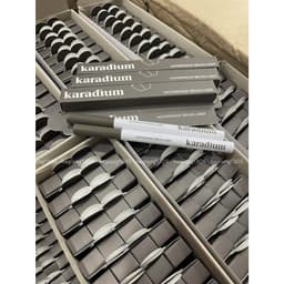 Bút Kẻ Mắt Nước Karadium Waterproof Brush Liner Black, Dạ Kẻ Mắt Karadium Waterproof 0.5mm 3