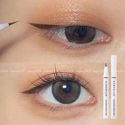 Bút Kẻ Mắt Nước Karadium Waterproof Brush Liner Black, Dạ Kẻ Mắt Karadium Waterproof 0.5mm 7