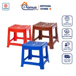 Ghế Nhựa Đẩu Ngồi Quán Trà Sữa, Cafe, Trà Chanh, Vỉa Hè, Gọn Nhẹ, Tiện Dụng - DOMUS 1