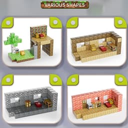 Đồ Chơi Xếp Hình Nam Châm 2x2cm Cho Bé – Khối Vuông Từ Tính Màu Sắc, Lắp Ghép 3D Sáng Tạo, Phát Triển Tư Duy 5