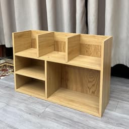 Kệ sách để bàn 3 tầng gỗ MDF – Kệ hồ sơ, kệ tài liệu văn phòng – Tặng tua vít 9