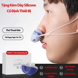 Máy Chống Ngáy Ngủ Thế Hệ 2 Lọc Khí 2 In 1– Giảm Ngáy, Hỗ Trợ Thở Dễ Dàng Khi Ngủ 8