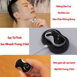 Máy Chống Ngáy Ngủ Thế Hệ 3 – Dán Cằm Xung Nhịp Thông Minh, Giảm Âm Ngáy, Hỗ Trợ Thở Khi Ngủ 3