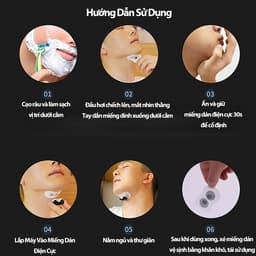 Máy Chống Ngáy Ngủ Thế Hệ 3 – Dán Cằm Xung Nhịp Thông Minh, Giảm Âm Ngáy, Hỗ Trợ Thở Khi Ngủ 4