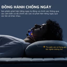 Máy Chống Ngáy Ngủ Thế Hệ 5 – Thiết Bị Giảm Ngáy Có Dây Đeo Cằm Thông Minh 8