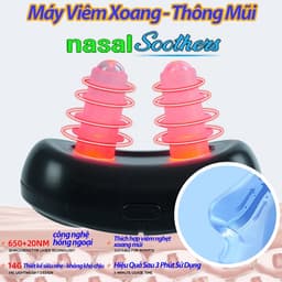 Máy Hỗ Trợ Thông Mũi NASAL SOOTHER– Giảm Nghẹt Mũi, Làm Thoáng Đường Thở Cho Người Viêm Xoang 9