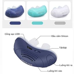 Máy Chống Ngủ Ngáy Mini 2 in 1 Công Nghệ Gió Kép – Thoáng Mũi, Giảm Ngáy Tức Thì 8