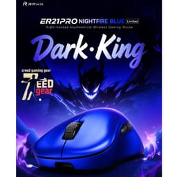 (Gear Việt) Chuột không dây Gaming Công thái học ERGO RAWM ER21 PRO 8KHz Lightweight Wireless Mouse PAW3950 30000DP 2
