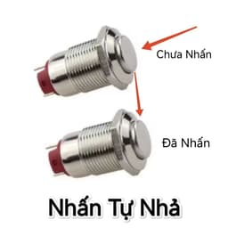 𝗖ô𝗻𝗴 𝘁ắ𝗰 𝟭𝟮𝗺𝗺 Nút nhấn Khoá / Nhấn Tự Nhả chân hàn Diy - 3
