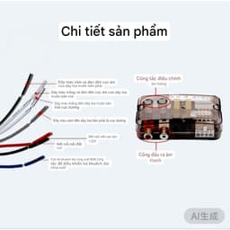 𝗧𝗗-𝟮𝟮 Bộ chuyển đổi âm thanh cho Sub gầm ô tô, loa kéo Diy - 2