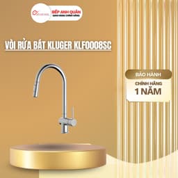 Vòi rửa bát Kluger KLF0008SC - Vòi rút 2 chế độ nước Nóng - Lạnh 1