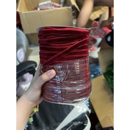 Ruy băng làm nơ đồ trang trí cây thông noel dịp lễ giáng sinh 3