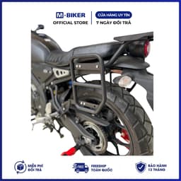 Baga XSR155 Gắn Khung Túi, Treo Bình Xăng XS155R M-Biker. Chính Hãng, Thép Chịu Lực Cao 4