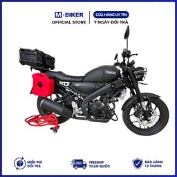 Baga XSR155 Gắn Khung Túi, Treo Bình Xăng XS155R M-Biker. Chính Hãng, Thép Chịu Lực Cao 5
