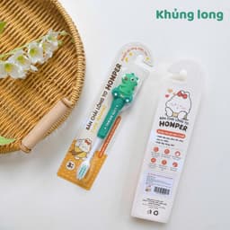 Bàn chải lông tơ siêu mềm cho bé 5