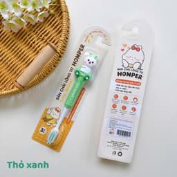 Bàn chải lông tơ siêu mềm cho bé 6