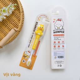Bàn chải lông tơ siêu mềm cho bé 7