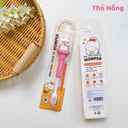 Bàn chải lông tơ siêu mềm cho bé 8