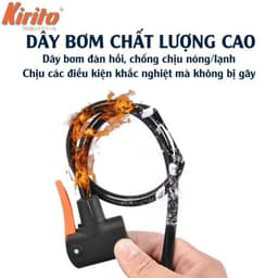 Bơm Đạp Chân Kirito 1/2/3 Piton – Bơm Xe Máy, Oto, Xe Đạp – Bơm Siêu Nhanh, Đa Năng 7