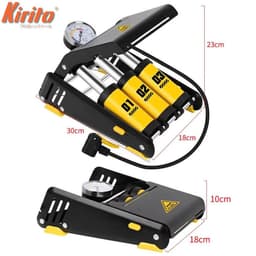 Bơm Đạp Chân Kirito 1/2/3 Piton – Bơm Xe Máy, Oto, Xe Đạp – Bơm Siêu Nhanh, Đa Năng 9