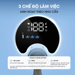 Máy hút bụi lau sàn Kalite H8 Pro, Lực Hút 11000PA Pin Hoạt Động Dài, Hàng Chính Hãng 9