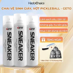 Chai xịt vệ sinh giày Sneaker Geto, Xịt vệ sinh giày xịt làm sạch giày dạng bọt xịt khử mùi hôi giày 1
