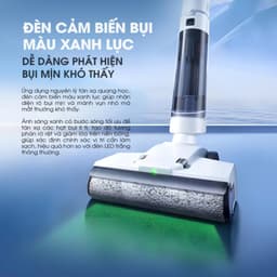 Máy hút bụi lau sàn Kalite H8 Pro, Lực Hút 11000PA Pin Hoạt Động Dài, Hàng Chính Hãng 5