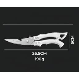 Kéo Cắt Gà Zwilling [CHÍNH HÃNG] Kéo Cắt Gà Vịt Không Gỉ Mạnh Mẽ Kéo Thép Cắt Xương Cắt Thịt Cao Cấp Siêu Bền 4