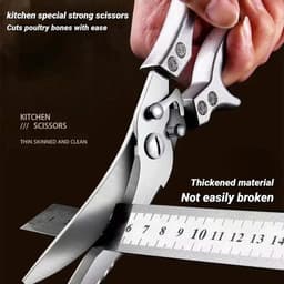 Kéo Cắt Gà Zwilling [CHÍNH HÃNG] Kéo Cắt Gà Vịt Không Gỉ Mạnh Mẽ Kéo Thép Cắt Xương Cắt Thịt Cao Cấp Siêu Bền 2