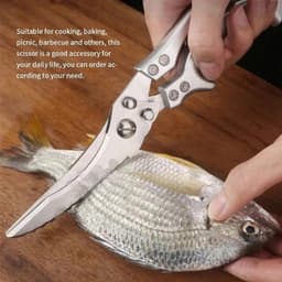 Kéo Cắt Gà Zwilling [CHÍNH HÃNG] Kéo Cắt Gà Vịt Không Gỉ Mạnh Mẽ Kéo Thép Cắt Xương Cắt Thịt Cao Cấp Siêu Bền 7