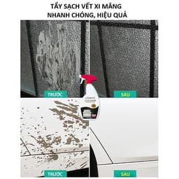 Tẩy Cặn Canxi Đa Năng CEMENT CLEANER 500ML – Làm Sạch Inox, Vòi Nước, Gạch Men, Kính Nhà Tắm 7