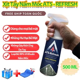 Chai Xịt Tẩy Nấm Mốc Đa Năng AT5 REFRESH 500ml – Làm Sạch Mốc Tường, Mốc Silicon, Mốc Nhà Tắm 2