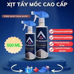 Chai Xịt Tẩy Nấm Mốc Đa Năng AT5 REFRESH 500ml – Làm Sạch Mốc Tường, Mốc Silicon, Mốc Nhà Tắm 9