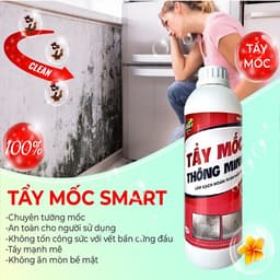 Chai Xịt Tẩy Nấm Mốc Đa Năng SMART Chính Hãng 1000ML – Làm Sạch Mốc Tường, Mốc Silicon, Mốc Nhà Tắm 2