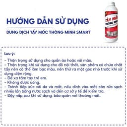 Chai Xịt Tẩy Nấm Mốc Đa Năng SMART Chính Hãng 1000ML – Làm Sạch Mốc Tường, Mốc Silicon, Mốc Nhà Tắm 8