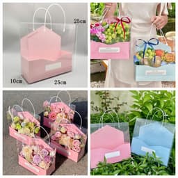 COMBO 10 HỘP MIKA BÌ THƯ [ QUAI PVC ] SIZE 25X12X25CM 1