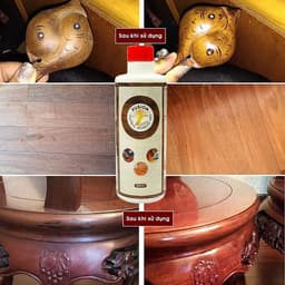 Xịt Đánh Bóng Gỗ Chuyên Dụng FUSION 500ml – Sáng Bóng, Khử Mùi, Dưỡng Gỗ 6