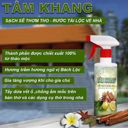 Nước Thơm Lau Bàn Thờ Tâm Khang 500ml – Làm Sạch & Khử Mùi Thanh Tịnh 8