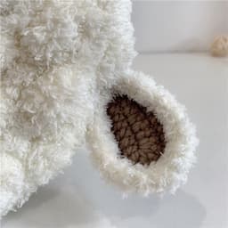 Mũ Len Cừu HOBBY Lông Bịt tai Mềm Mại Thoáng Khí Cho Bé Trai Bé Gái 6-36 THÁNG 3