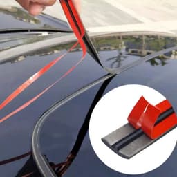 Gioăng cao su bít kính lái ô tô, nẹp cao su bịt kín cửa sổ trời cách âm chống bụi chống ồn 5