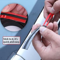 Gioăng cao su bít kính lái ô tô, nẹp cao su bịt kín cửa sổ trời cách âm chống bụi chống ồn 7