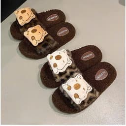 Dép Nữ,Dép Lông Nữ Cappy,Lót Lông Ấm Chân 2