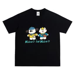Áo Thun HY KORÉ Hand in Hand 3066 Form Rộng Localbrand Oversize Unisex Vải Poly 100% Nam Nữ Mặc Đẹp 7