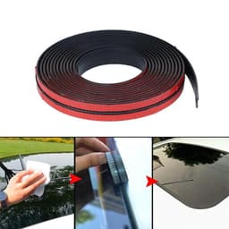 Gioăng cao su bít kính lái ô tô, nẹp cao su bịt kín cửa sổ trời cách âm chống bụi chống ồn 3